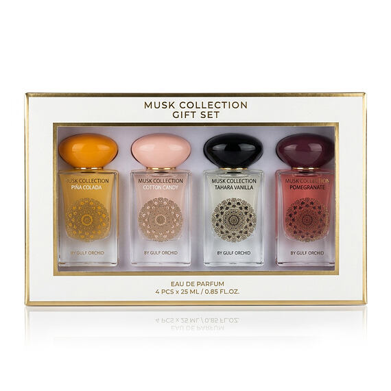 Musk Collection Velvet Edition Gift Set EDP 4 x 25 ml – Gulf Orchid