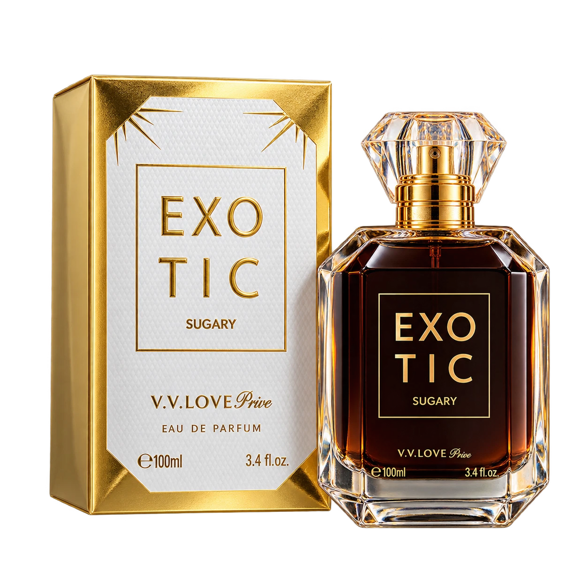Eau de Parfum Exotic Sugary 100 ml - V.V. LOVE