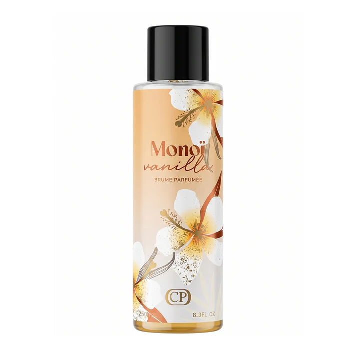 Monoi Vanilla – Brume Parfumée Solaire & Vanillée 250 ml