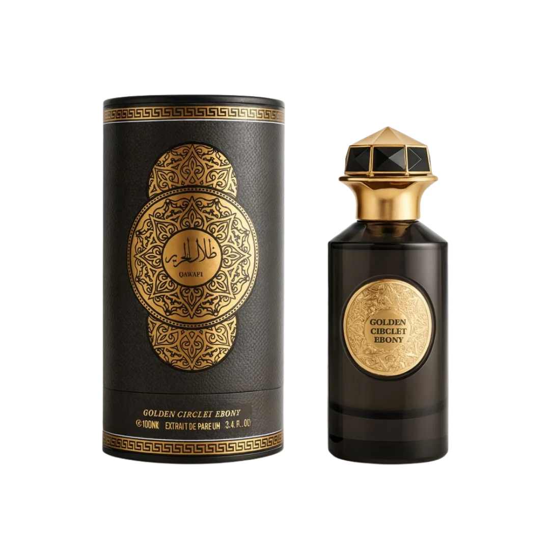 Extrait de Parfum Golden Circlet Ebony 100 ml – Qawafi MJ BAZAR