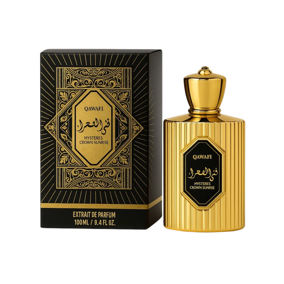 Extrait de Parfum Mysteries Crown Sunrise 100 ml – Qawafi MJ BAZAR