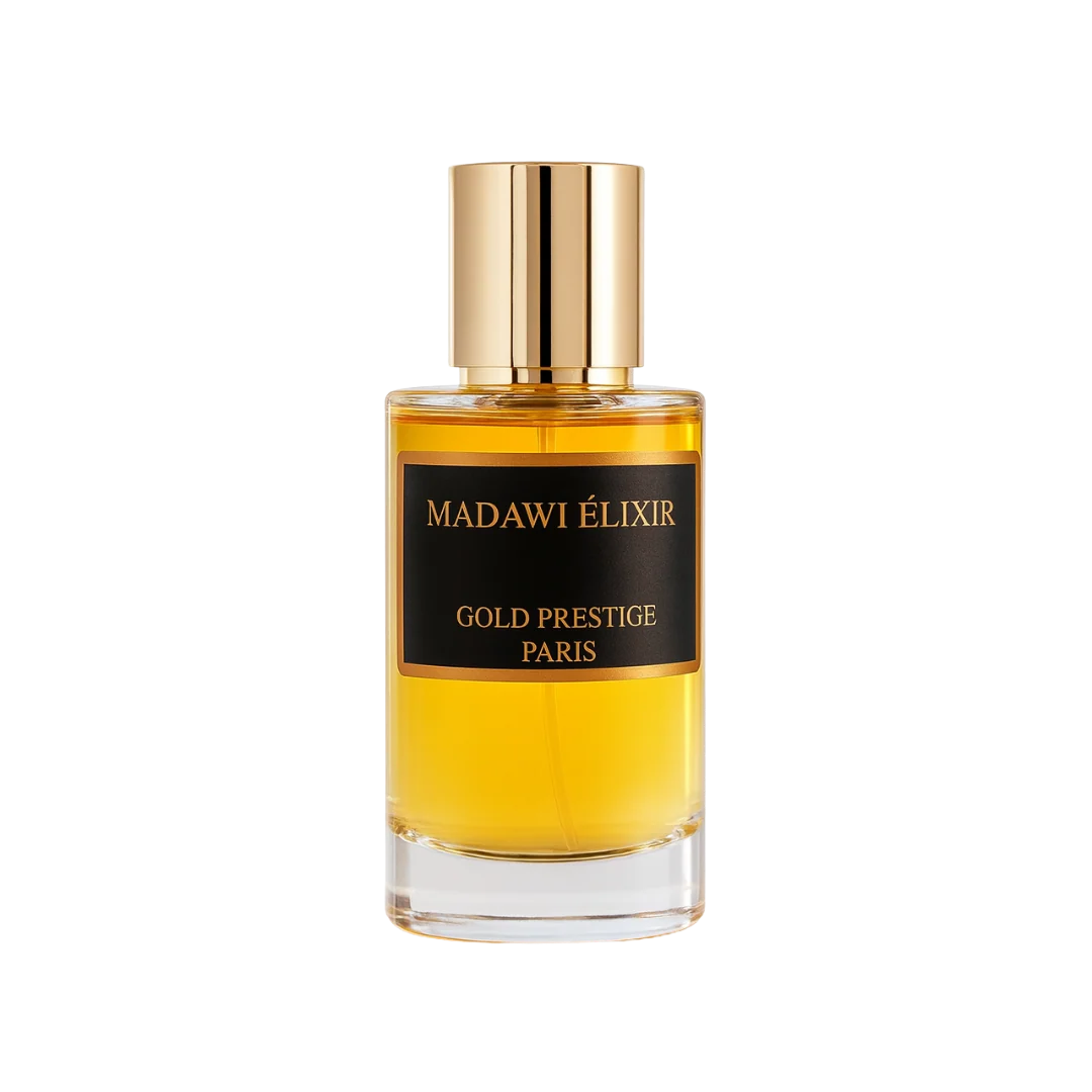 Eau de Parfum Madawi Élixir 50 ml – Gold Prestige Paris MJ BAZAR
