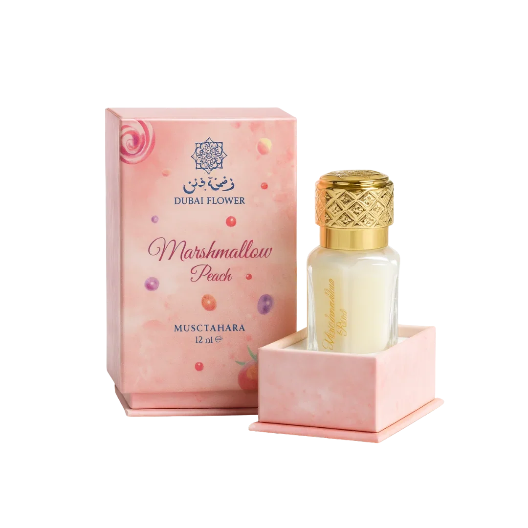 Musc Marshmallow Peach 12 ml – Dubai Flower MJ BAZAR