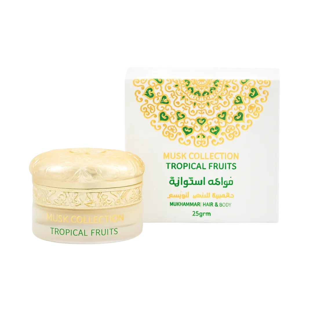 Tropical Fruits 25g – Musk Collection (Baume Cheveux &amp; Corps) MJ BAZAR