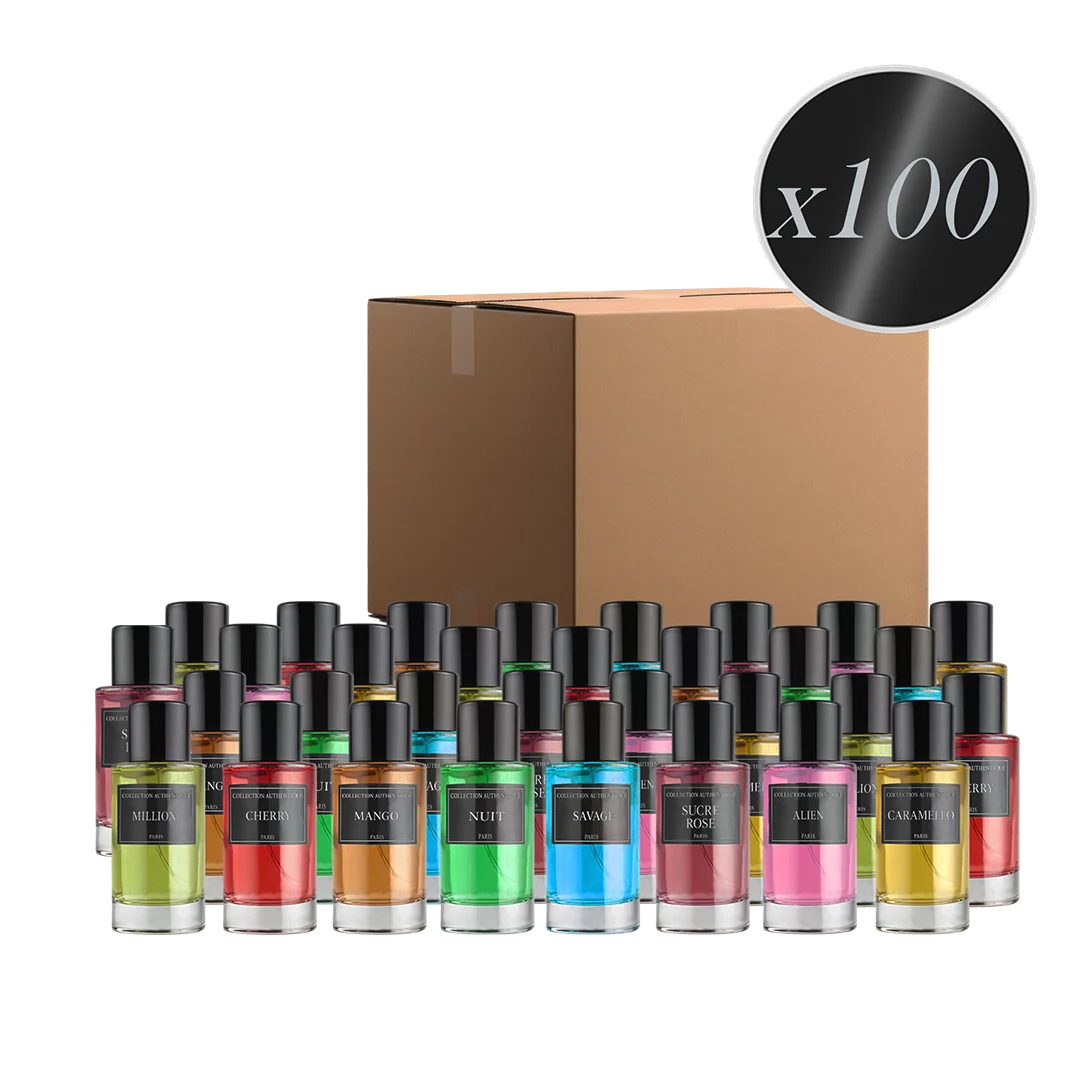 LOT DE 100 PARFUMS COLLECTION PRIVÉE - EDITION INTENSE Collection Privée