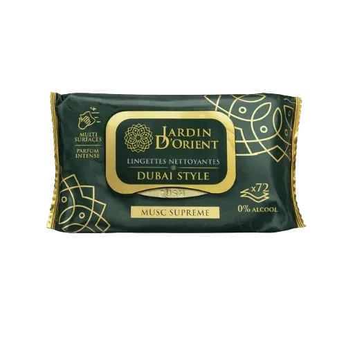 Lingettes nettoyantes parfumées Musc Suprême 72 pcs - Jardin d’Orient Jardin d'Orient