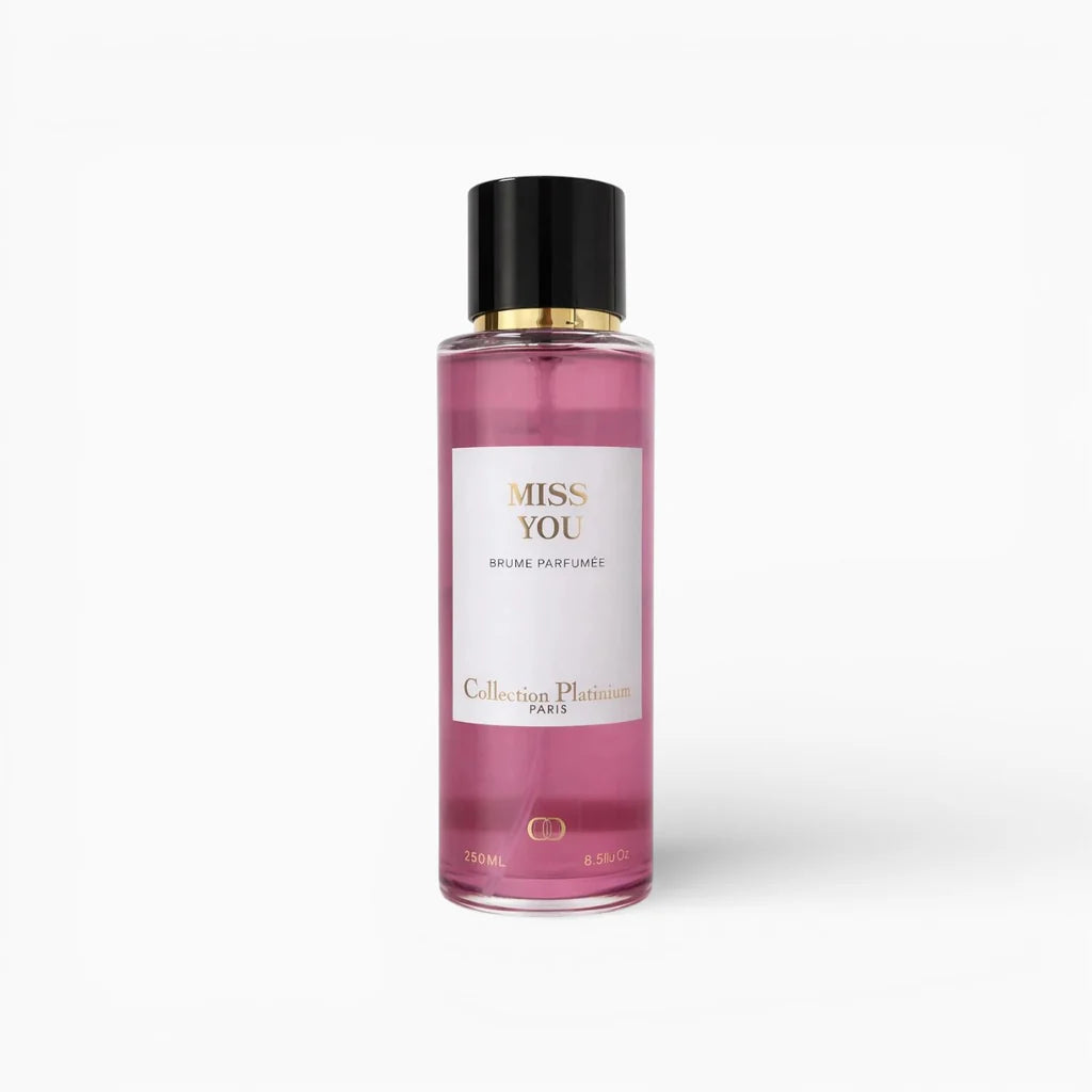 Brume Parfumee  Miss You 250 ml - Collection Platinium Paris